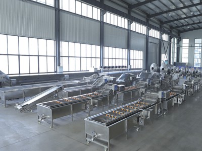 清洗风干流水线