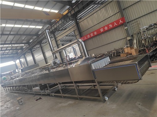 蜜薯烘烤流水线