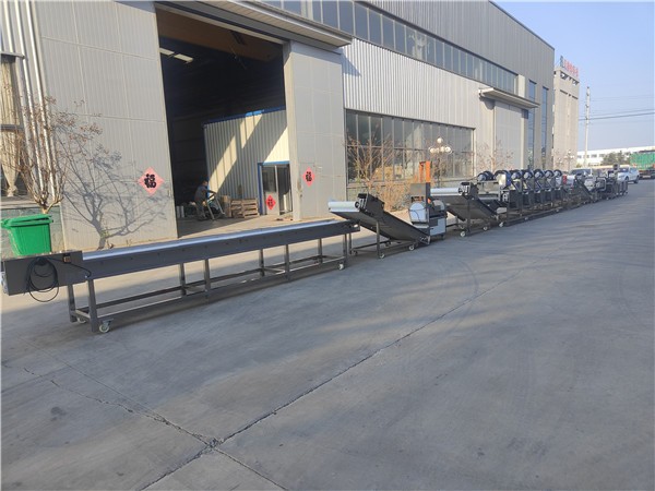 叶装类加工流水线