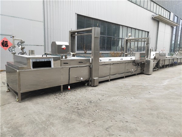 水饺蒸煮流水线